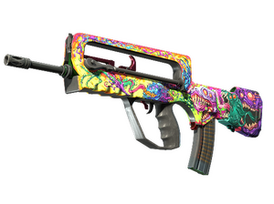 StatTrak™ FAMAS | Бэд-трип (Поношенное)
