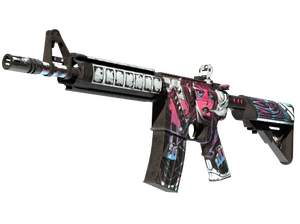 StatTrak™ M4A4 | Неонуар (Поношенное)